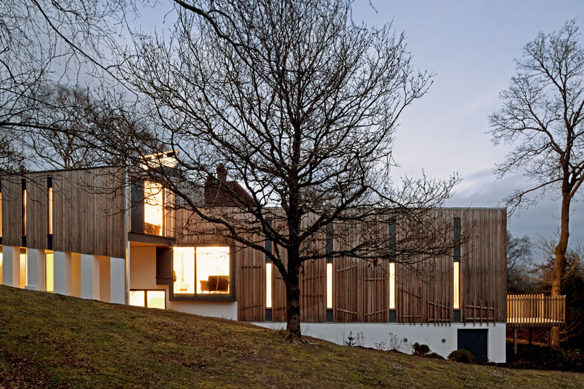 Satellite Architects, England, UK, Architecture, Heatherlands House, Atrium Studio School, River Cottage Cookery School