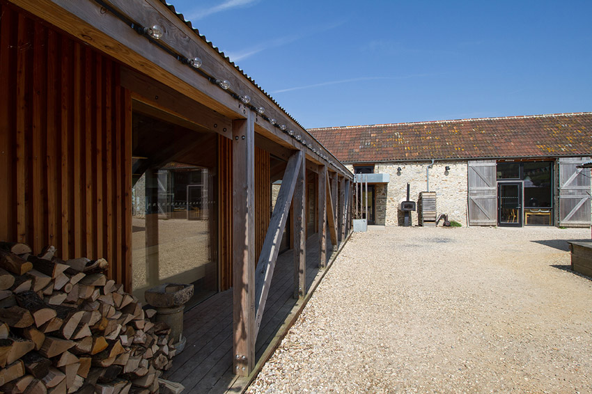 Satellite Architects, England, UK, Architecture, Heatherlands House, Atrium Studio School, River Cottage Cookery School