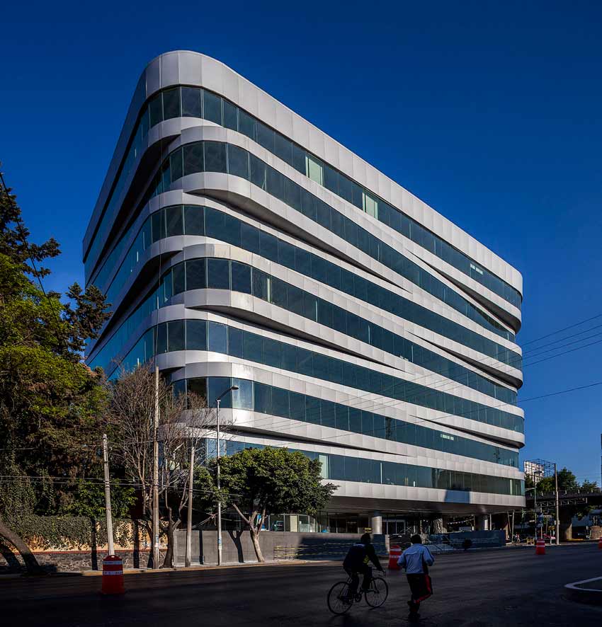 Mexico, Architecture, spAce, Patriotismo Tower, city, windows, arquitectura