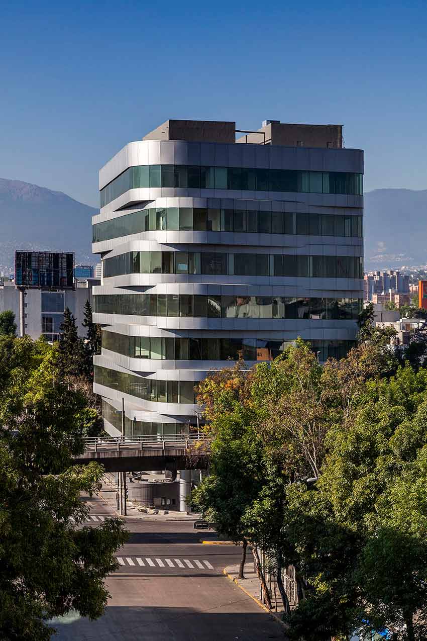 Mexico, Architecture, spAce, Patriotismo Tower, city, windows, arquitectura