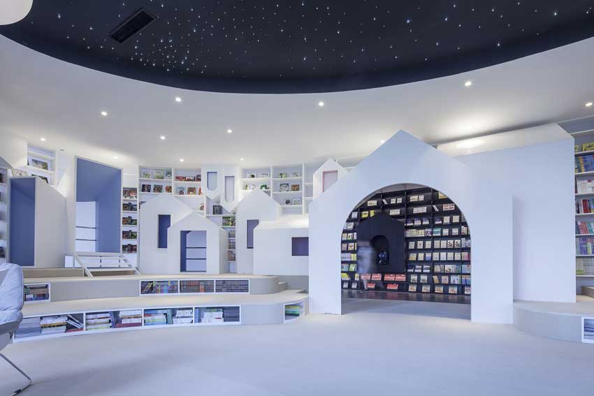 Wutopia Lab, Suzhou, Shangai, Beijing, China, arquitectura, arquitetura, Design, Interiores, Interiors, Metal Rainbow Zhongshu Bookstore