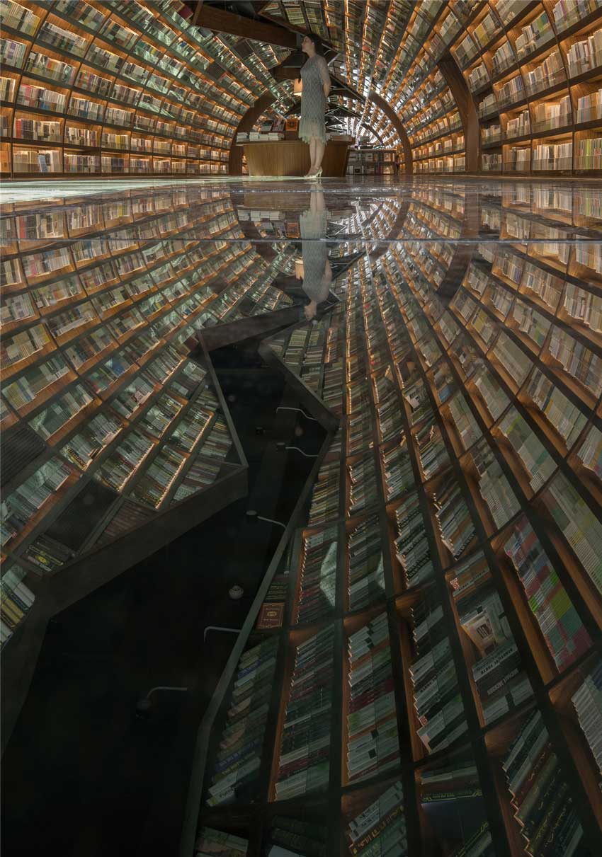 XL-Living, Yangzhou Zhongshuge, Beijing, China, Bookstore,,Li Xiang, architecture