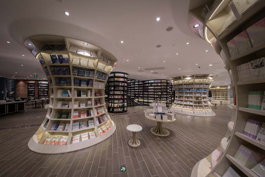 X+Living, Chengdu Zhongshuge, Beijing, China, ARCHITECTURE, Design, Interiores, Interiors, Chengdu Zhongshuge Bookstore, Bookstore