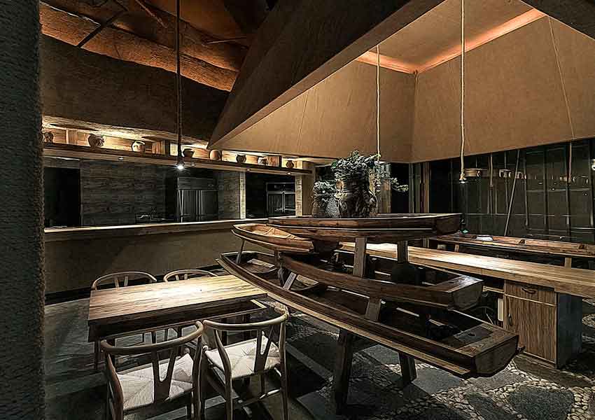 Pu Zao Restaurant, China, Architecture