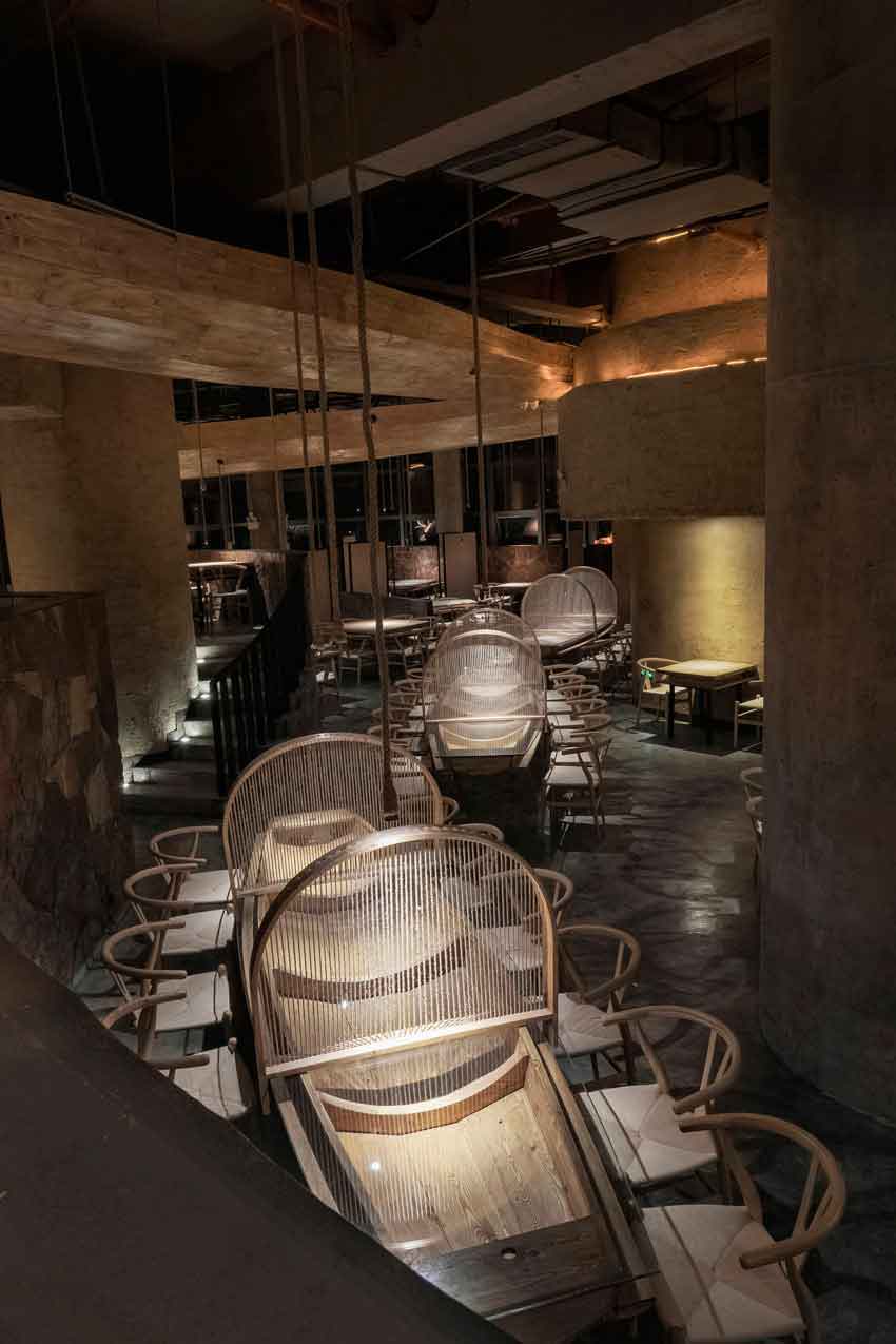 Pu Zao Restaurant, China, Architecture