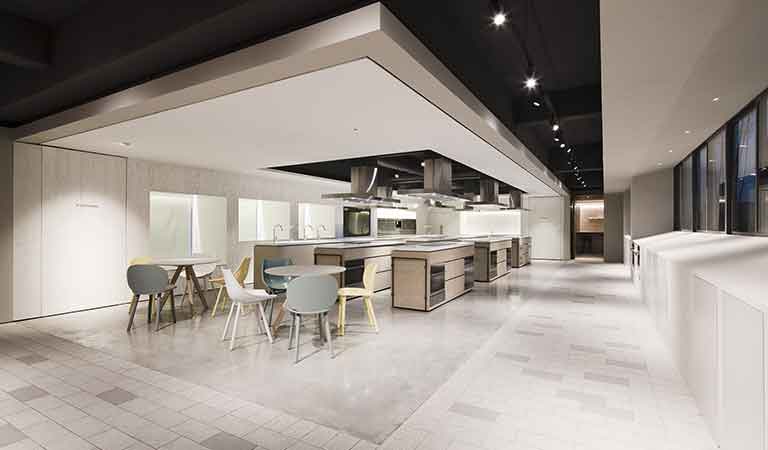 The Culinary Village: Arda Showroom by Lukstudio