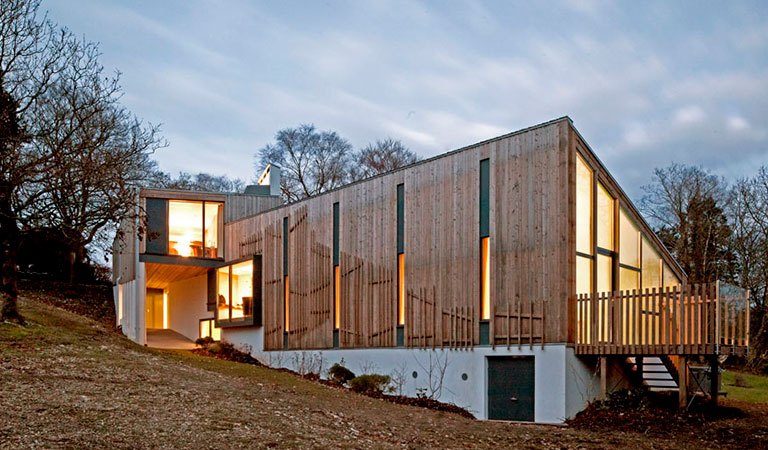 Satellite Architects, England, UK, Architecture, Heatherlands House, Atrium Studio School, River Cottage Cookery School